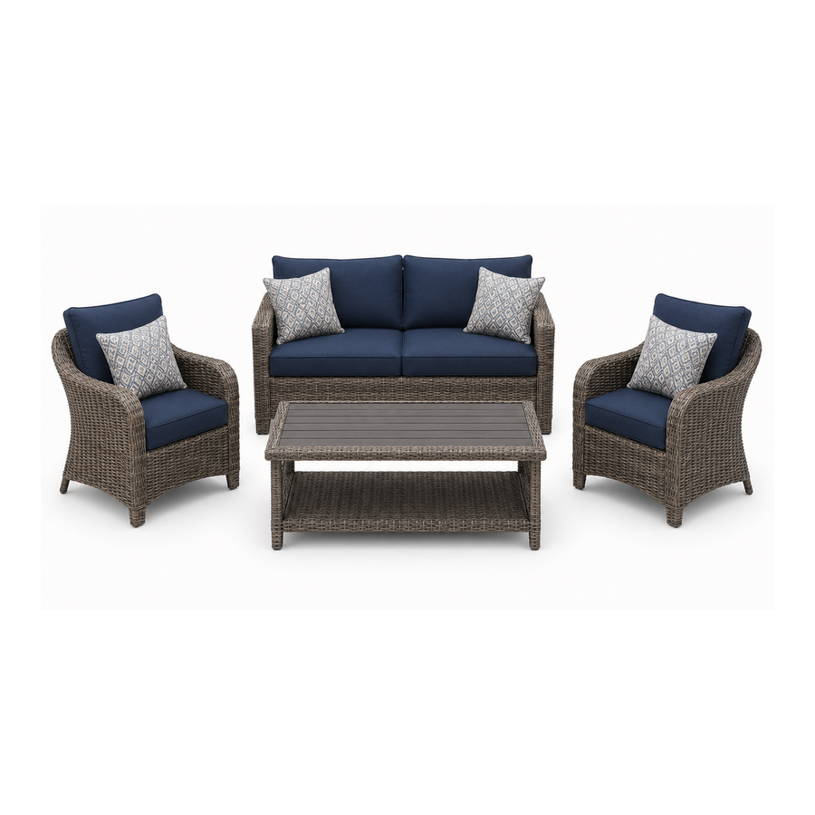 Patio conversation set